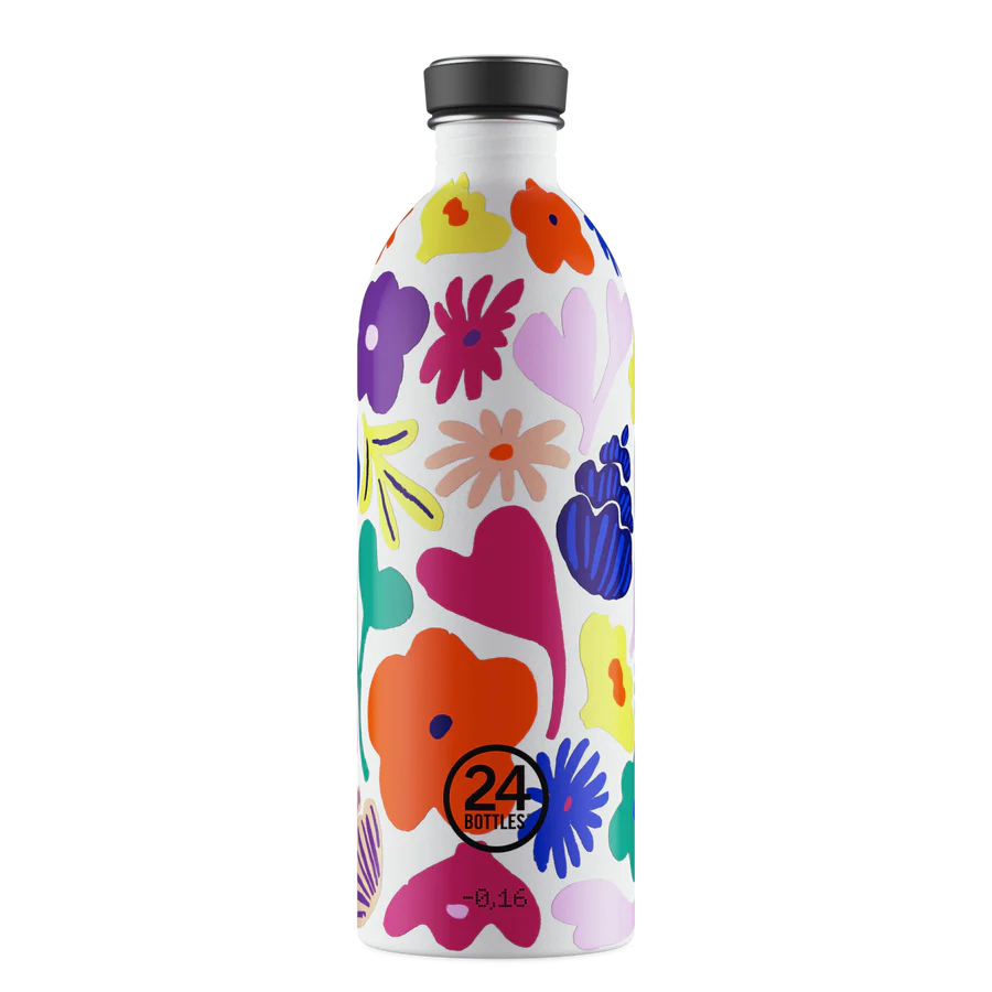 Gourde en inox Acqua Fiorita 1L 24 bottles