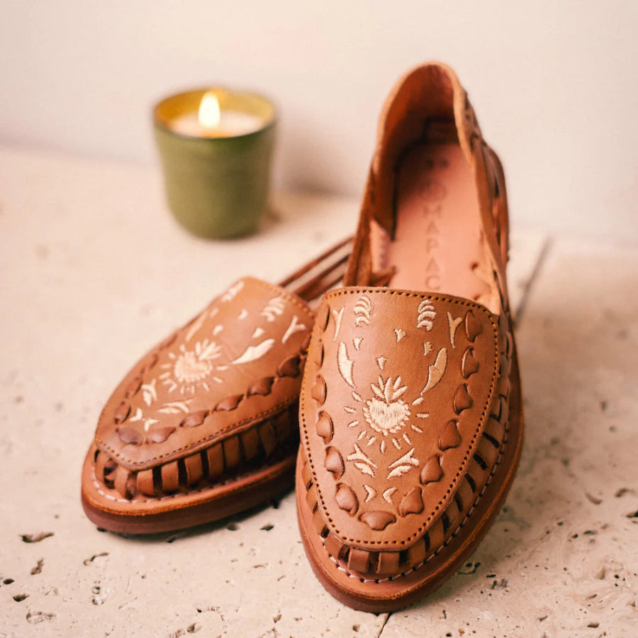 Chaussures Nora - Noisette tannage végétal Mapache