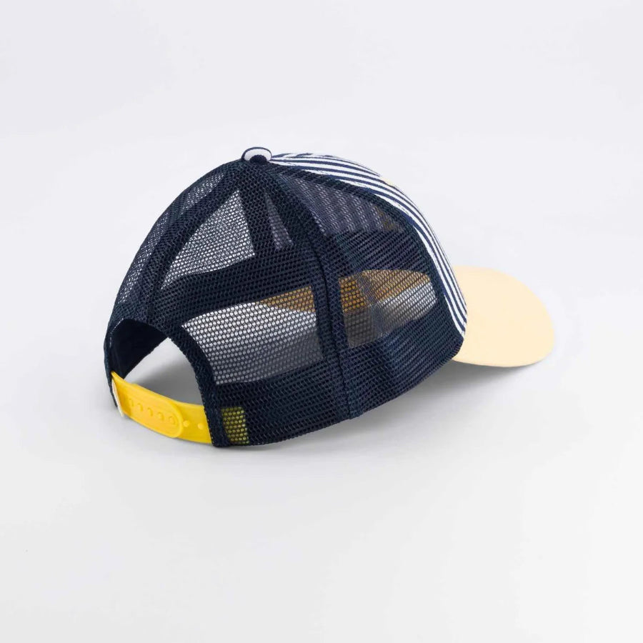 arrière de la casquette rayée sun sun sun chamaye