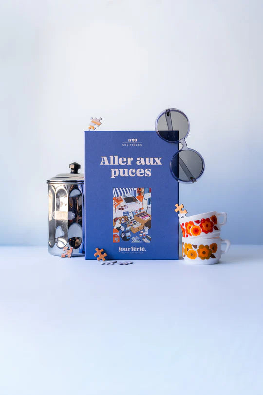 Puzzle 500 pièces - Aller aux puces made in France