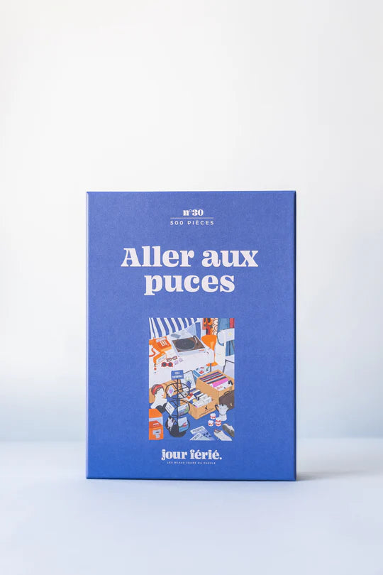 Puzzle 500 pièces - Aller aux puces sans plastique