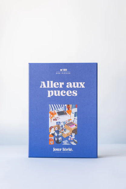 Puzzle 500 pièces - Aller aux puces sans plastique