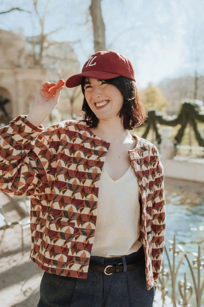 casquette bordeaux sevenlie