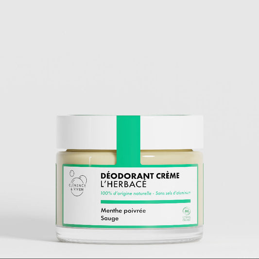 Déodorant Bio crème - Herbacé Clémence & Vivien packshot