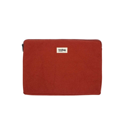 Housse d'ordinateur 13 pouce en coton bio
