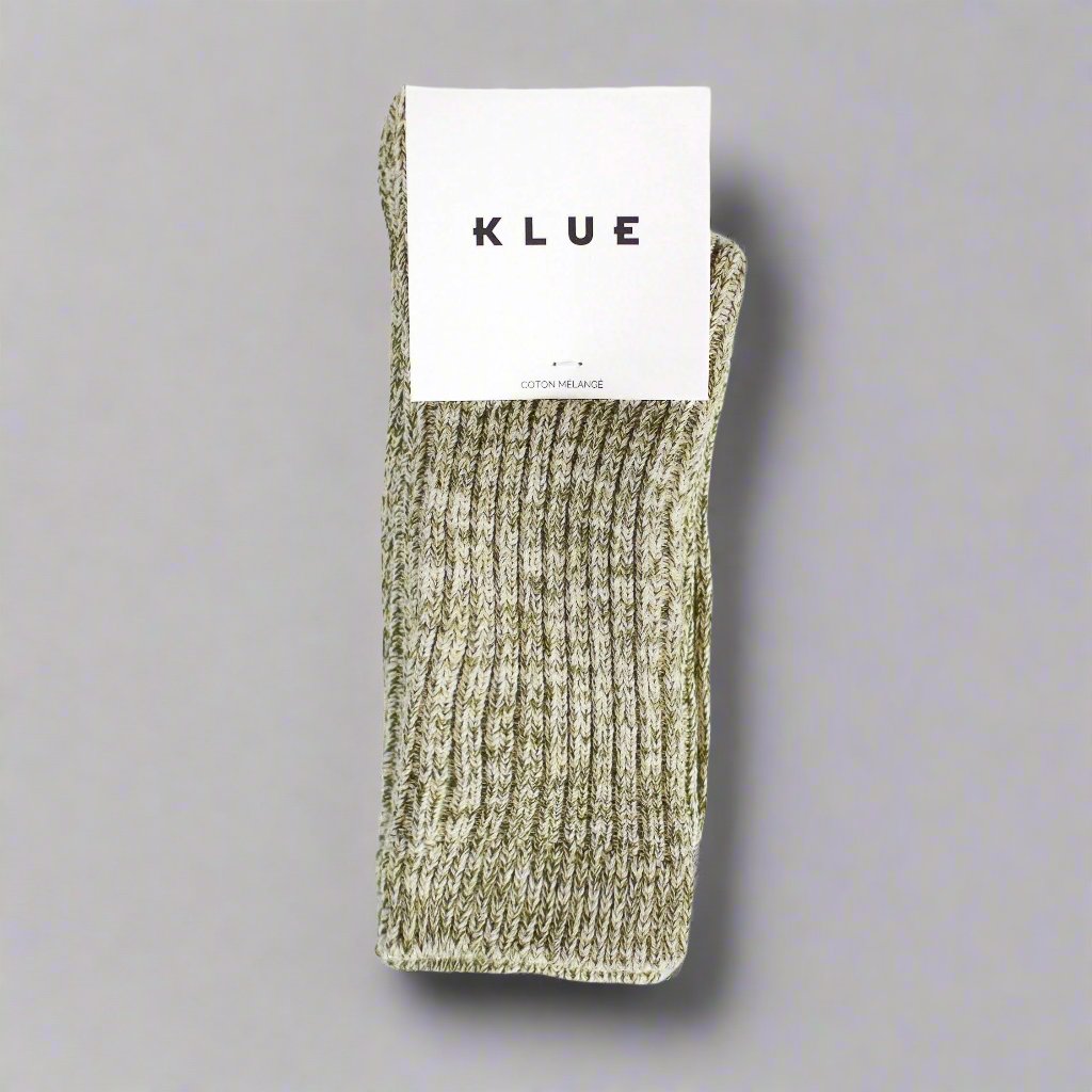 Chaussettes homme en coton épais chiné