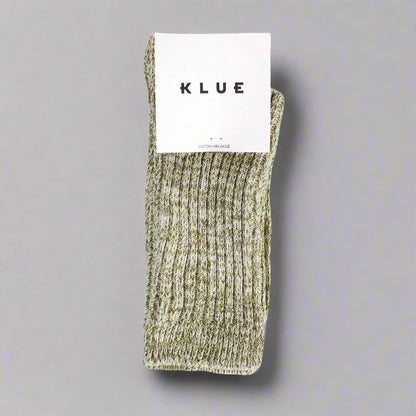 Chaussettes homme en coton épais chiné