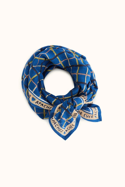 Foulard - Cahier Saphir grand format