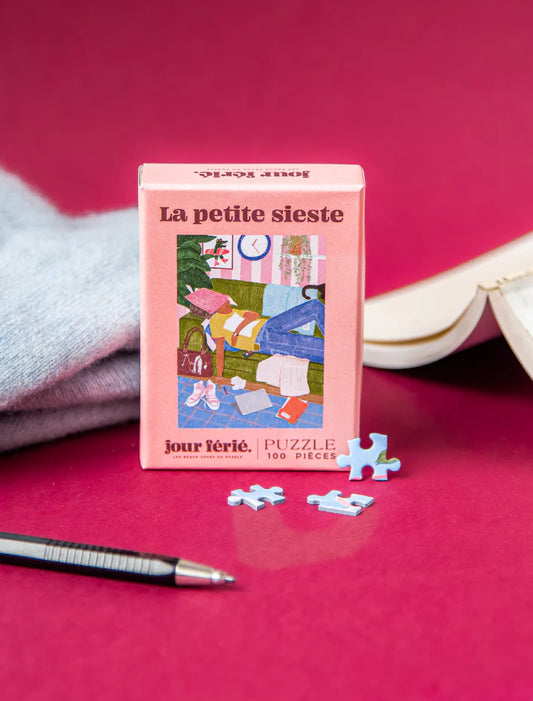 Puzzle 100 pièces - La petite sieste zoom