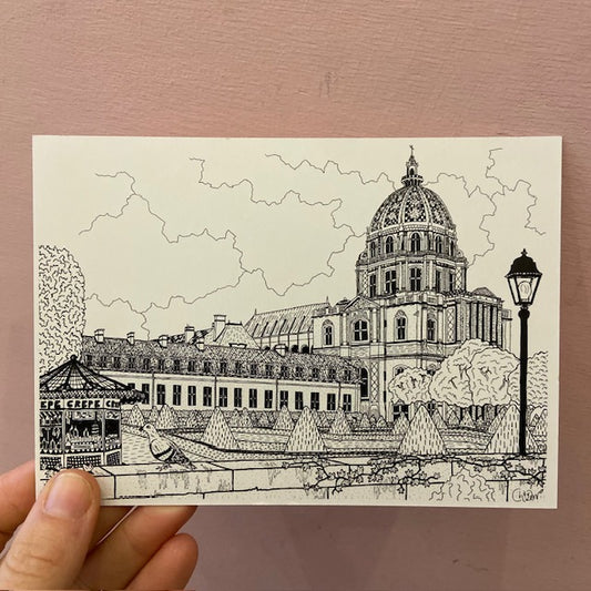 Carte postale paris - Les invalides