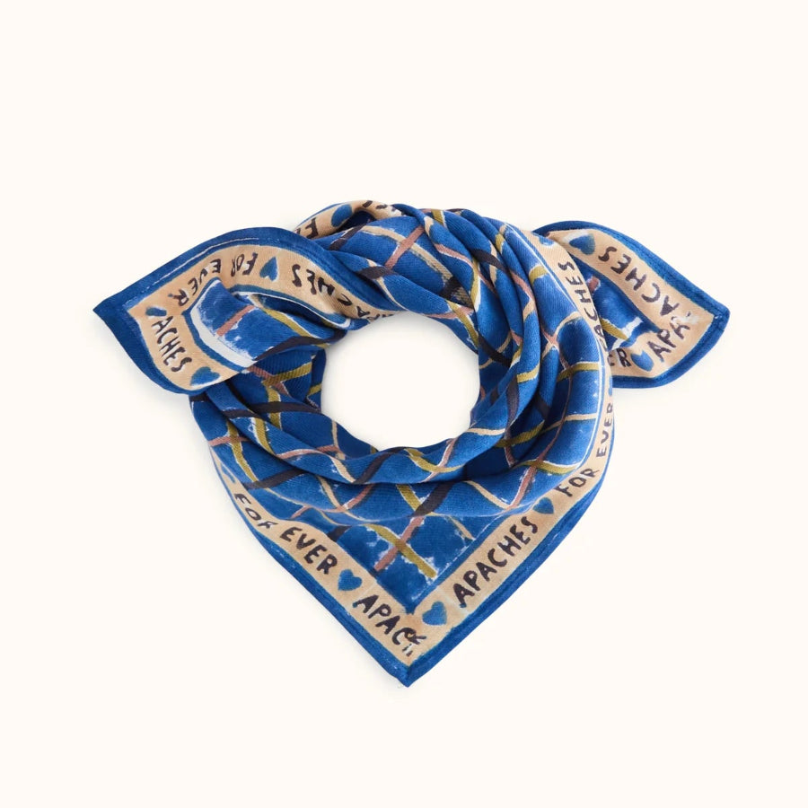 Foulard - Cahier Saphir