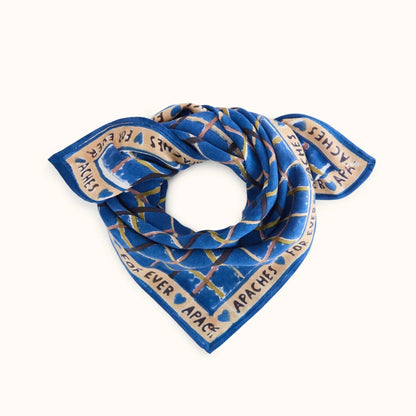 Foulard - Cahier Saphir