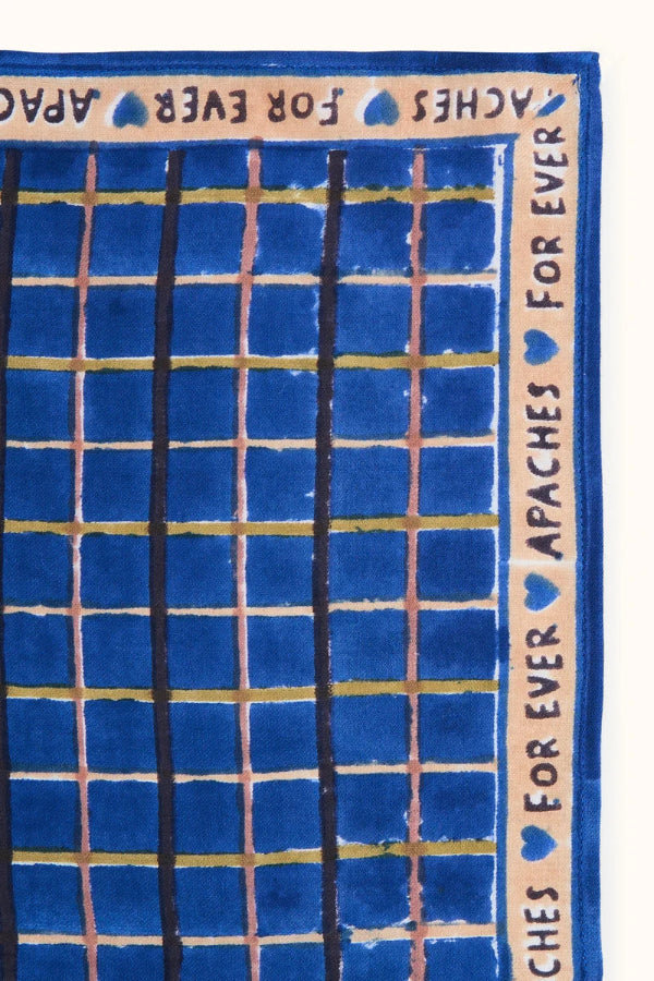 Foulard - Cahier Saphir détail