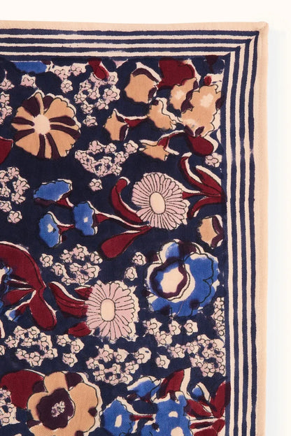 Foulard - September Indigo Apcache zoom détail