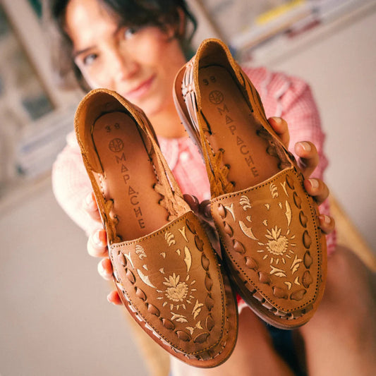 Chaussures Nora - Noisette tannage végétal