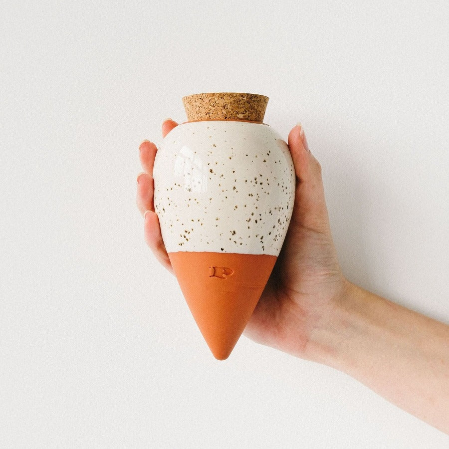 Olla hydratante Pepin - Blanc grainé