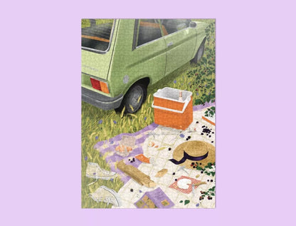 Puzzle 1000 pièces - Le casse croûte