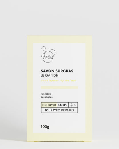 Savon Bio saponifié à froid Le gandhi Clémence & Vivien