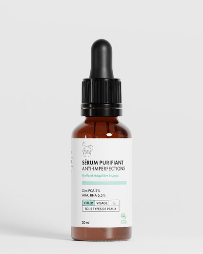 sérum purifiant anti imperfections Clémence et vivien packshot