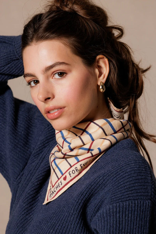 Foulard - Cahier Macadamia apaches