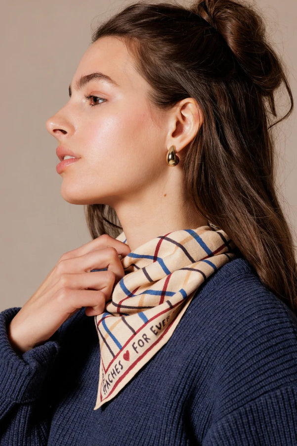 Foulard - Cahier Macadamia petit format