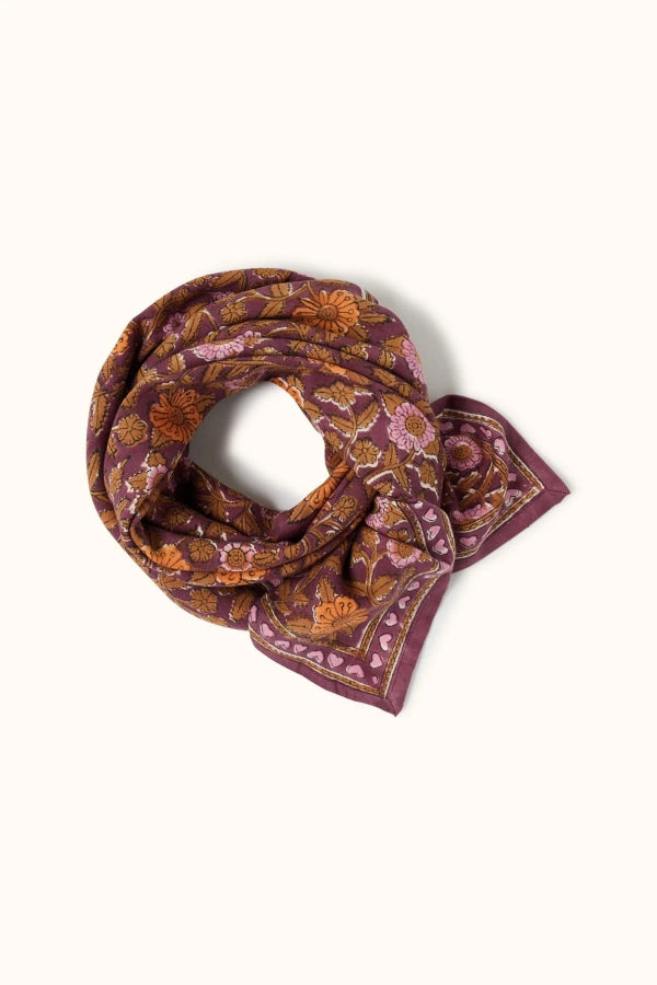 Foulard - Coeur Truffe grand format