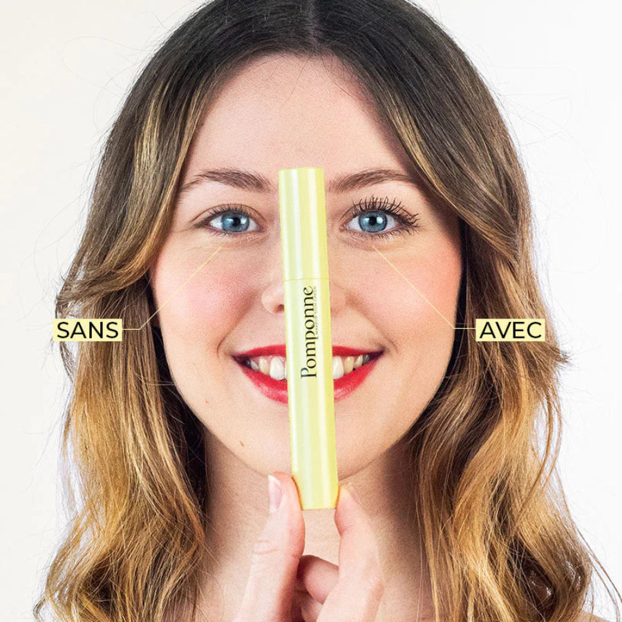avant après mascara pomponne