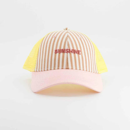 casquette chamaye adulte mixte sunshine rayée