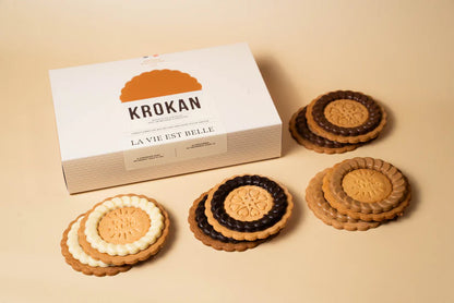 coffret 8 biscuits au chocolat célébrer 