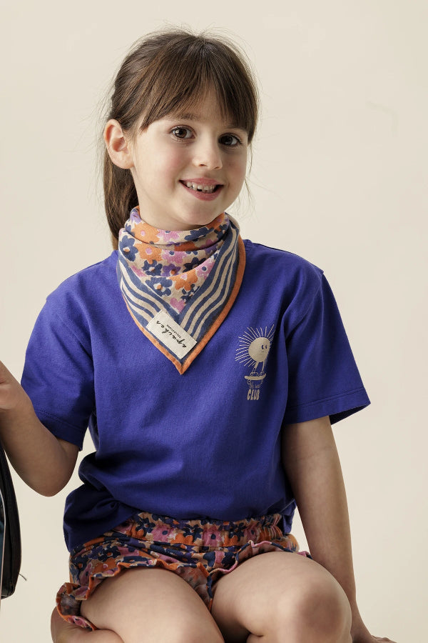 foulard paquerette macadamia porté