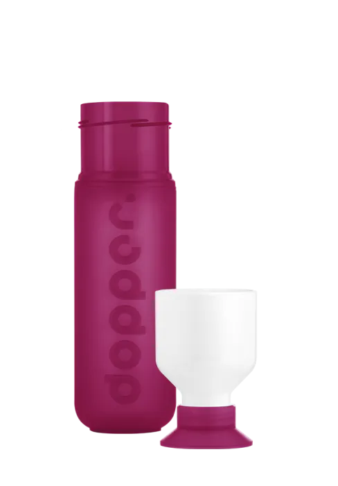 gourde et gobelet dopper funky fuchsia