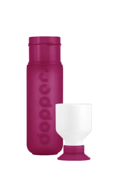 gourde et gobelet dopper funky fuchsia