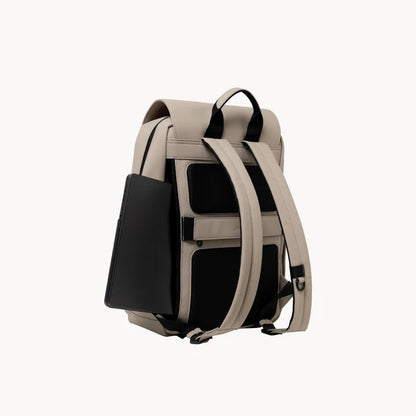 sac à dos imperméable couleur sable pour ordinateur portabel