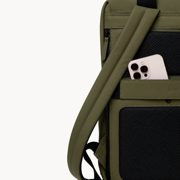 Sac à dos imperméable kaki sécurisé