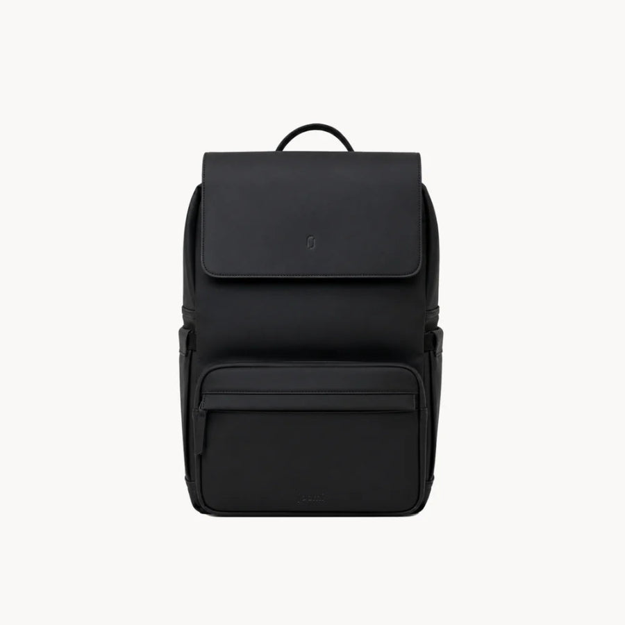 Sac à dos imperméable noir de face