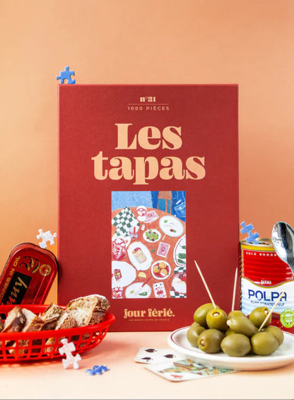 puzzle 1000 pièces jour férié les tapas