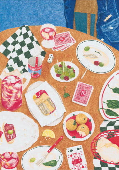aperçu du puzzle 1000 pièces les tapas