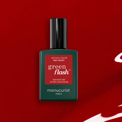 vernis semi permanent red velvet manucurist
