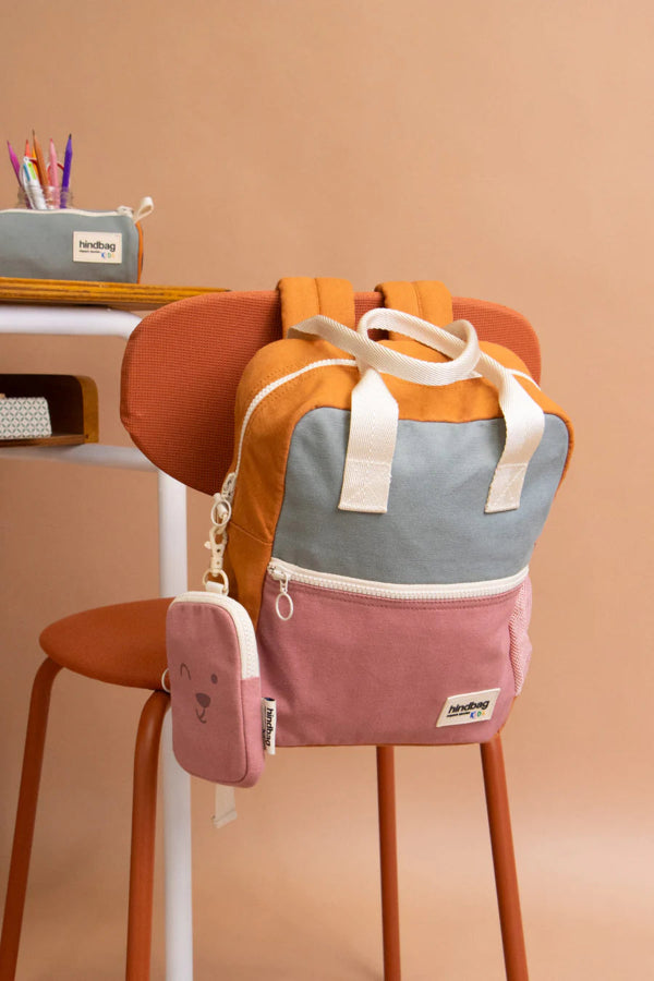 sac à dos tricolore sauge hindbag