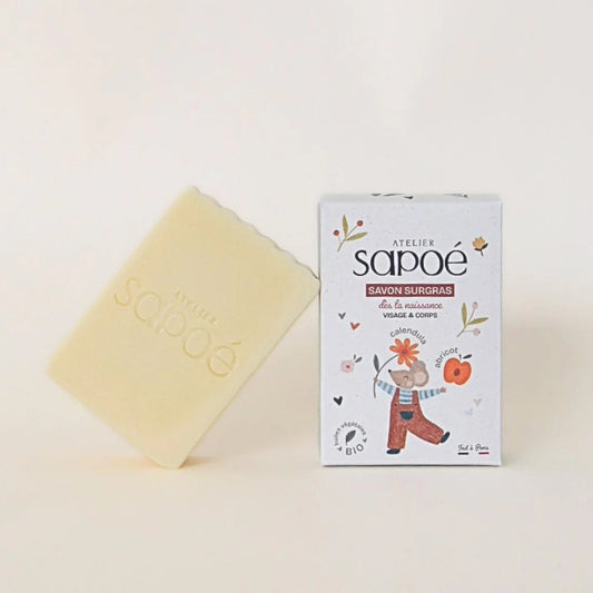 savon enfant calendula abricot