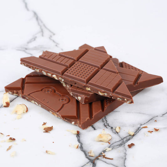 Tablette de chocolat au lait Bio & noisettes