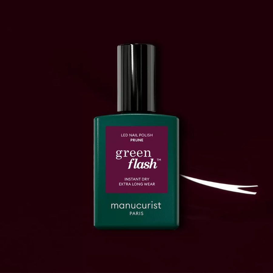 vernis prune semi permanent manucurist