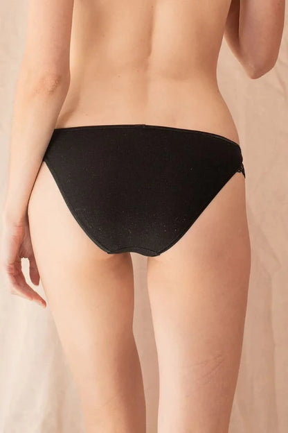 Culotte Casamance noir - Olly lingerie