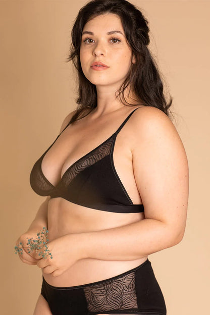 Soutien gorge Savannah noir - Olly lingerie