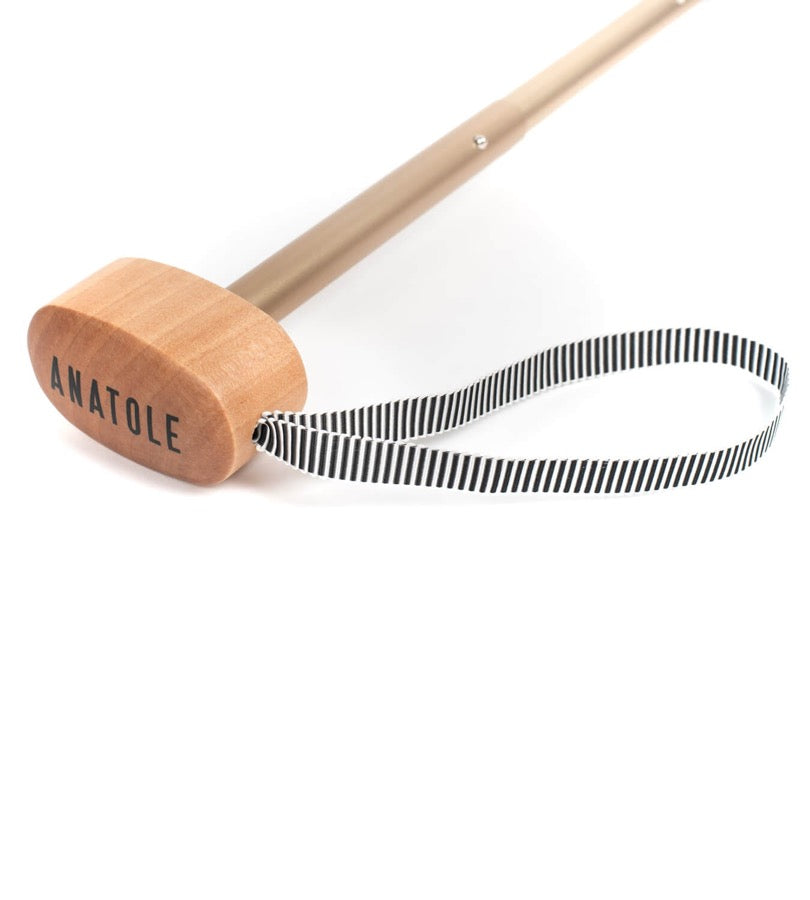 Mini parapluie pliable. Marque Anatole Paris. Couleur noir.